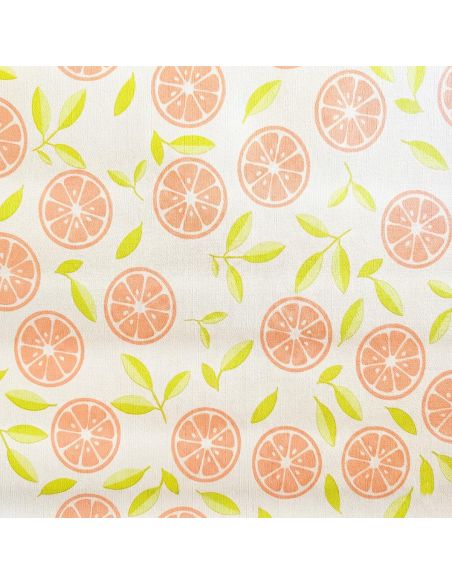 Nappe toile cirée Captain Cook Slice Me Up - Nude