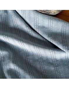 Tissu broderie Iris bleu ciel - My Dress Made
