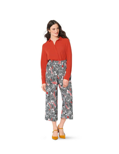 Patrón de pantalón abombado - Burda 6283