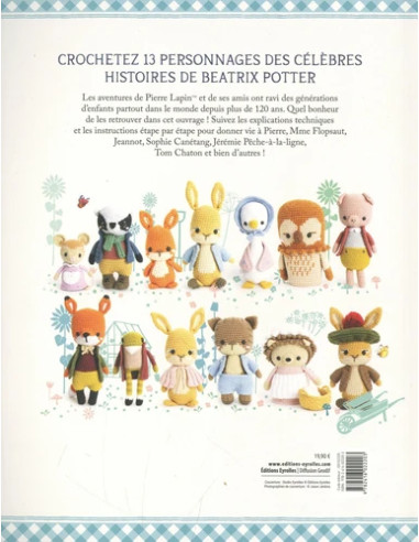 Livre Pierre Lapin et ses amis au crochet