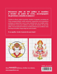 Livre balade en Asie - 100 modèles à broder 2