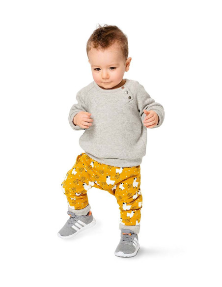 Patrón de camiseta y pantalón elástico - Burda 9312