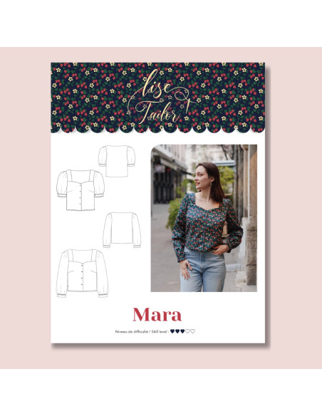 Patron de blouse - Mara - Lise Tailor