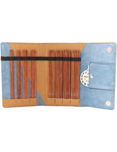 Estuche agujas de doble punta de madera Ginger KnitPro