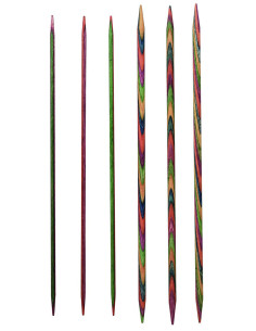 Agujas de doble punta de madera Symfonie KnitPro 2