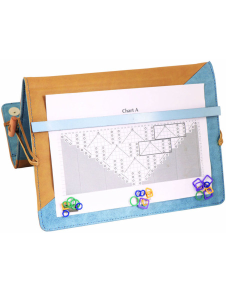 Estuche de ganchillos tunecinos Ginger KnitPro