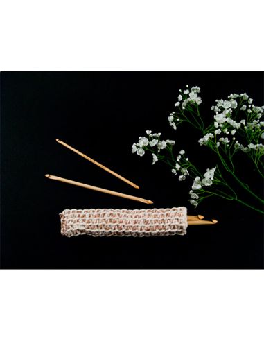 Crochet tunisien double pointe en bambou Clover