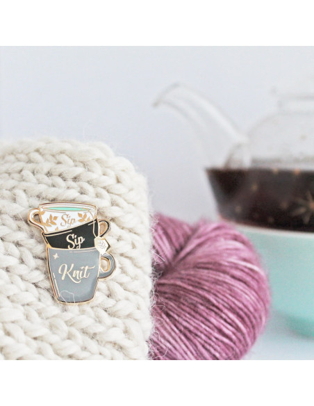 Pin's tasse de thé