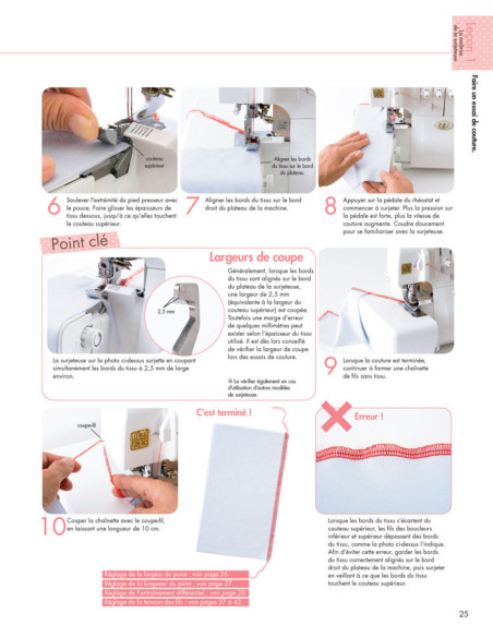 Libro coser con la overlock es muy sencillo