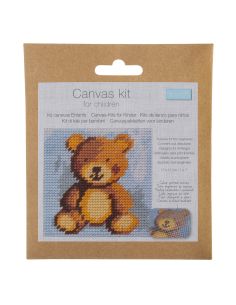 Kit canevas enfant - Ourson 2