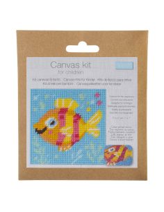 Kit canevas enfant - Poisson 2
