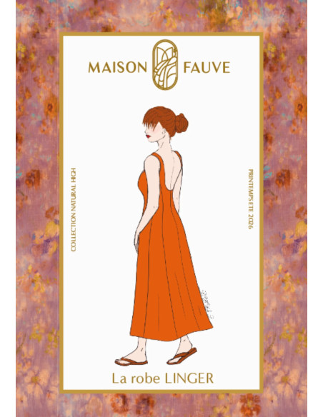 Patron de robe Linger - Maison Fauve