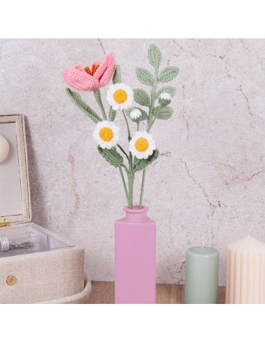 Kit de crochet - Bouquet de fleurs