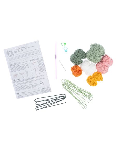 Kit de crochet - Bouquet de fleurs