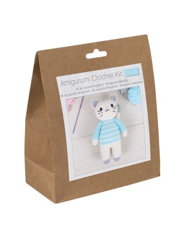 Kit de crochet amigurumi - Chat