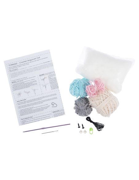 Kit de crochet amigurumi - Chat
