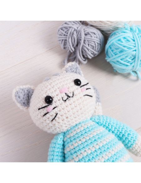 Kit de crochet amigurumi - Chat