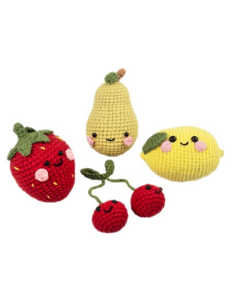 Kit de crochet amigurumi - Salade de fruits