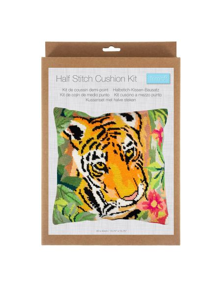 Kit de broderie housse de coussin - Colibri