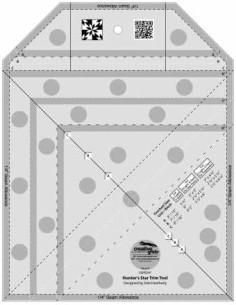 Règle Non-Slip Hunter's Star trim Tool Creative Grids