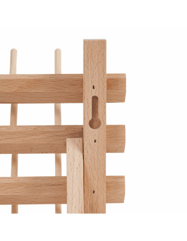 Expositor de madera para 25 carretes de hilo