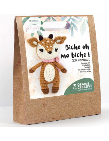Kit de crochet - ¡Cierva oh mi cierva!