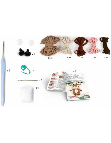 Kit de crochet - ¡Cierva oh mi cierva!