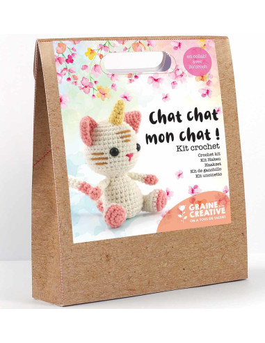 Kit de crochet - ¡Gato gato mi gato!