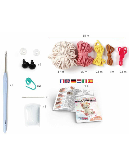 Kit de crochet - ¡Gato gato mi gato!