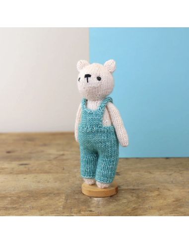 Kit tricot - Jip l'ours polaire