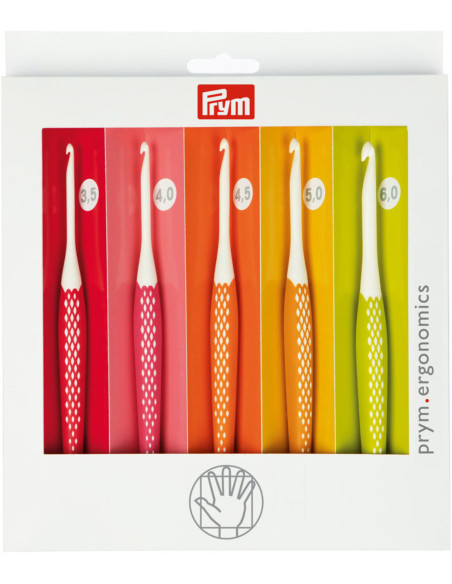 Estuche de ganchillos Prym Ergonomics