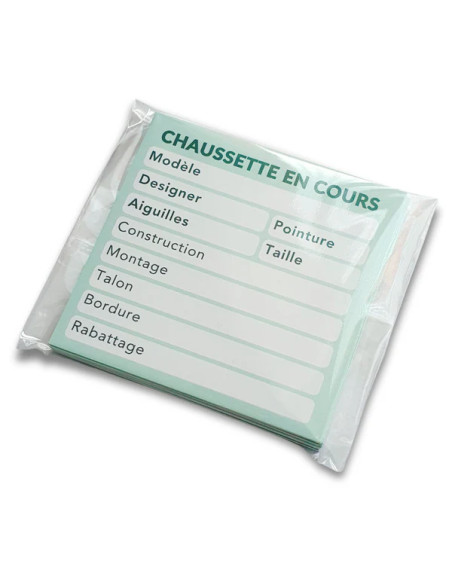 10 cartes Tricot en cours YKTL