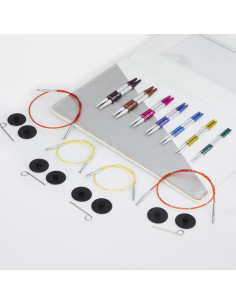 Kit de agujas circulares cortas KnitPro Special SmartStix