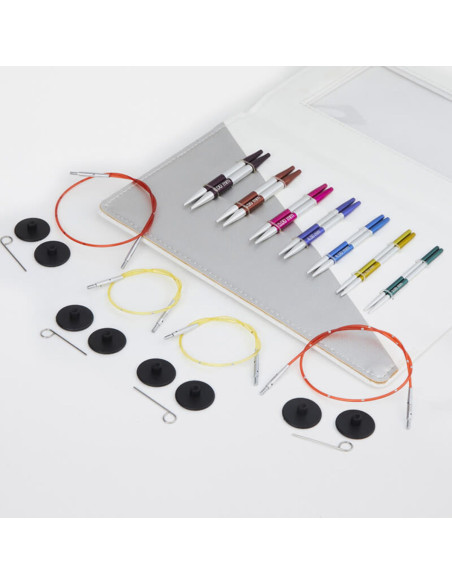 Kit de agujas circulares cortas KnitPro Special SmartStix
