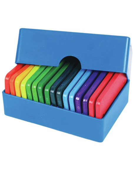 Peines de bloqueo tricot rainbow KnitPro