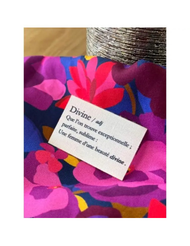 Étiquette tissée à coudre My Dress Made - Définition divine