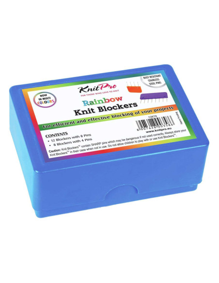 Peines de bloqueo tricot rainbow KnitPro