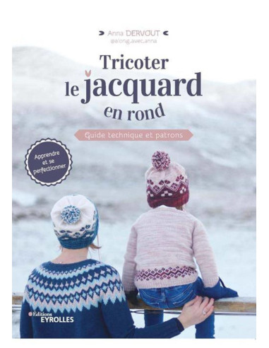 Libro tejer jacquard en redondo