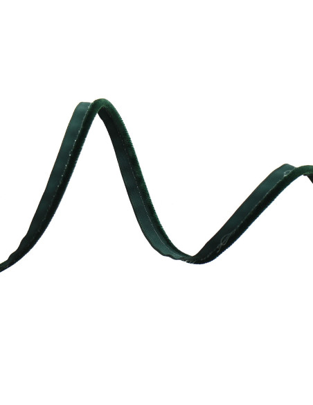 Piping de vestimenta de terciopelo - Verde abeto