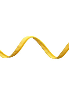Piping de vestimenta de terciopelo - Amarillo
