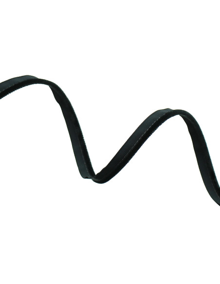 Vivo de vestimenta de terciopelo - Negro