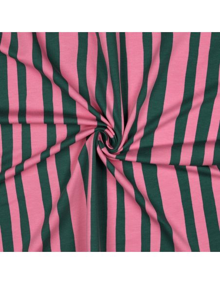 Tissu sweat fleurs des champs - Fond violet