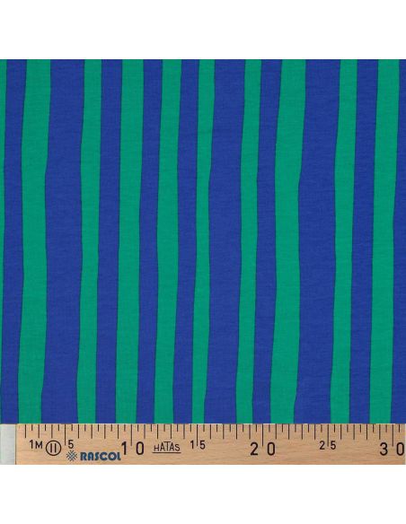 Tissu sweat fleurs des champs - Fond violet