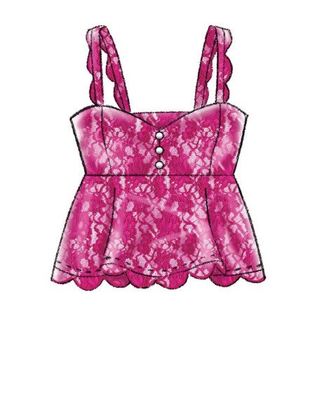 Patrón de blusas - McCall's 7958