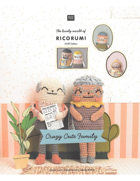 Libro Ricorumi Crazy Cute Family