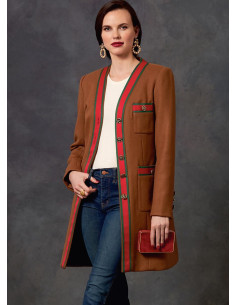 Patrón de chaqueta, vestido y falda - Vogue 1643