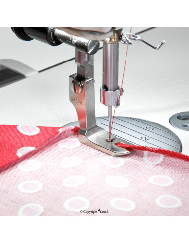 Pie de dobladillo simple 1/8" (3,2 mm)