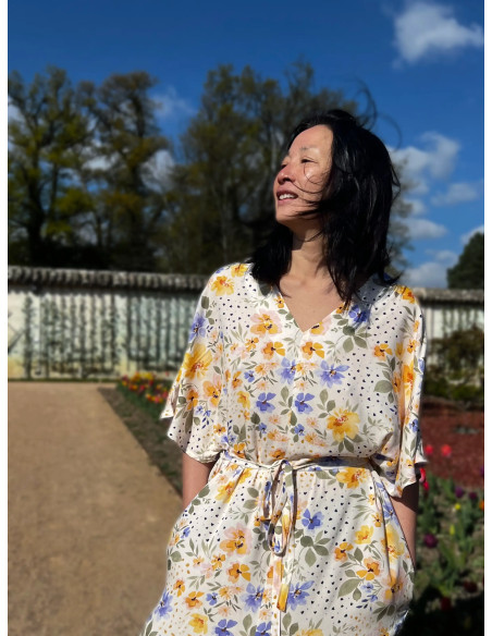 Tissu crêpe de viscose Mélia - My Dress Made