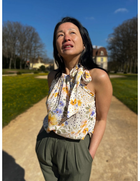 Tissu crêpe de viscose Mélia - My Dress Made