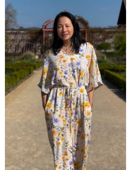 Tissu crêpe de viscose Mélia - My Dress Made